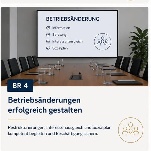 BR 4 – Betriebsänderungen erfolgreich gestalten